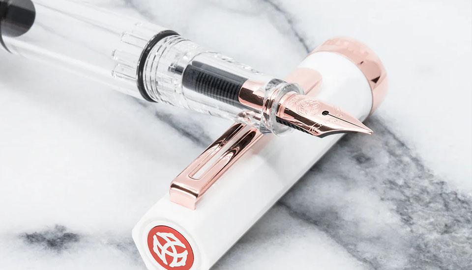 TWSBI pistove pero _white rosegold2